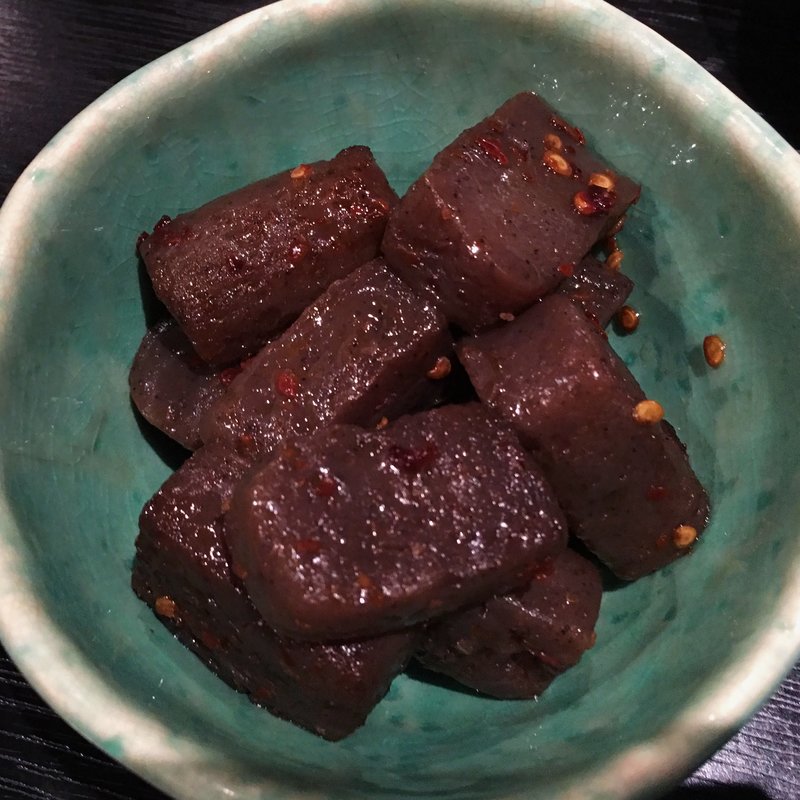 こんにゃくのピリ辛(家庭の味 はる )