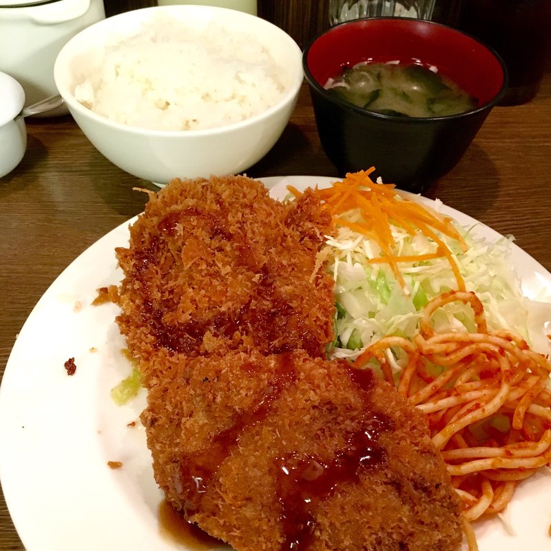 メンチ定食(キッチン 大正軒(タイショウケン))