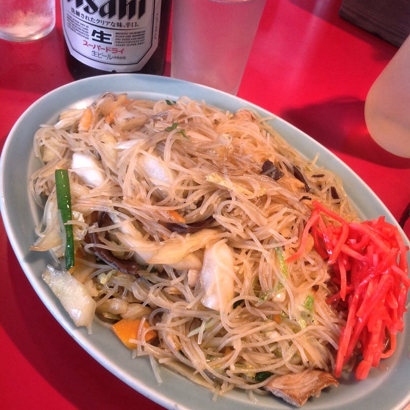 焼きビーフン大盛り(喜楽 )