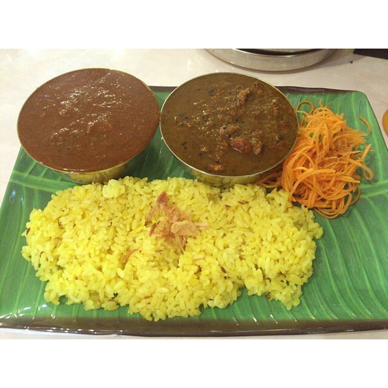 2種カリー+ルー増し(Curry & Spice Bar 咖喱人)