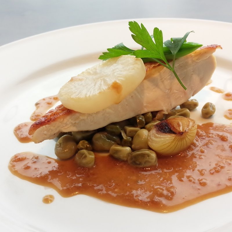 伊達鶏のソテー　ゴルゴンゾーラソース(イルピノーロ スカイテラス そごう横浜店 （IL PINOLO SKY TERRACE【旧店名】イルピノーロ・レヴィータ）)