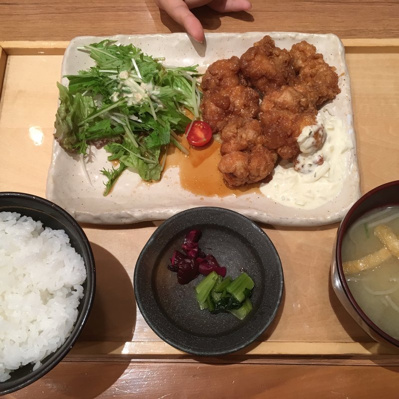 チキン南蛮定食(イオン盛岡南ショッピングセンター　いっとごこく)