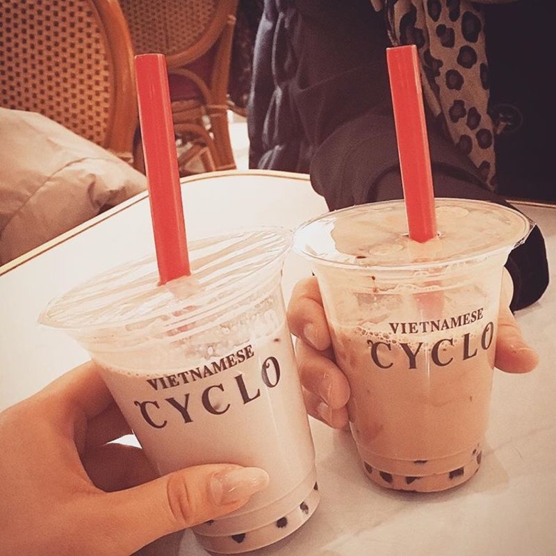 タピオカミルクティー(VIETNAMESE CYCLO Echika表参道)