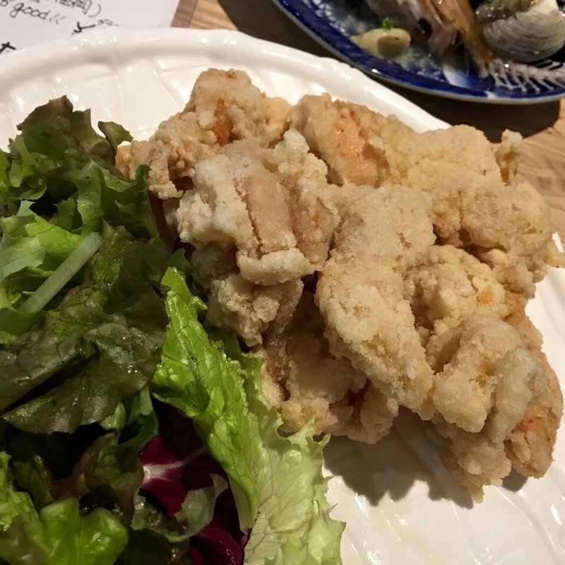 ザンギ(おさかなビストロ のぶ in シーフードマーケット)