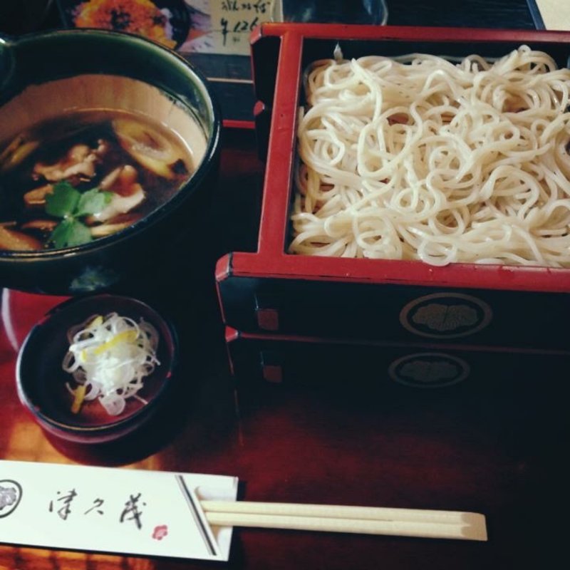 東京軍鶏せいろ(そば處 津久茂（つくも）)