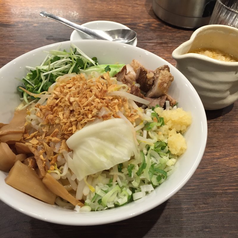 まぜそば(つけめんTETSU 壱の木戸)