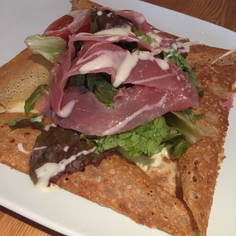 セットガレット - たっぷり野菜と生ハム･チーズ(オレンジカウンティ 本店 （ORANGE COUNTY）)