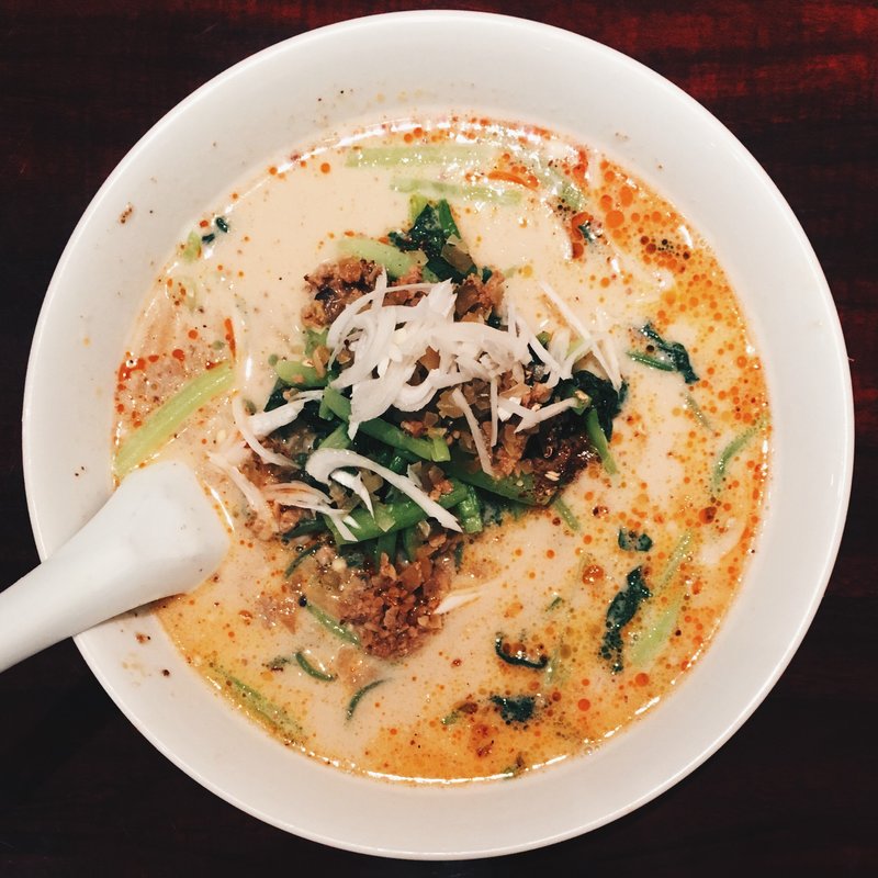 担々麺(龍口酒家 本店)