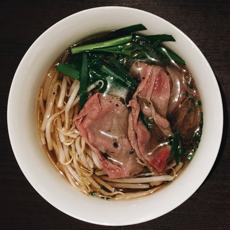 牛肉のフォー パクチー無し 大盛り(ハノイのホイさん)