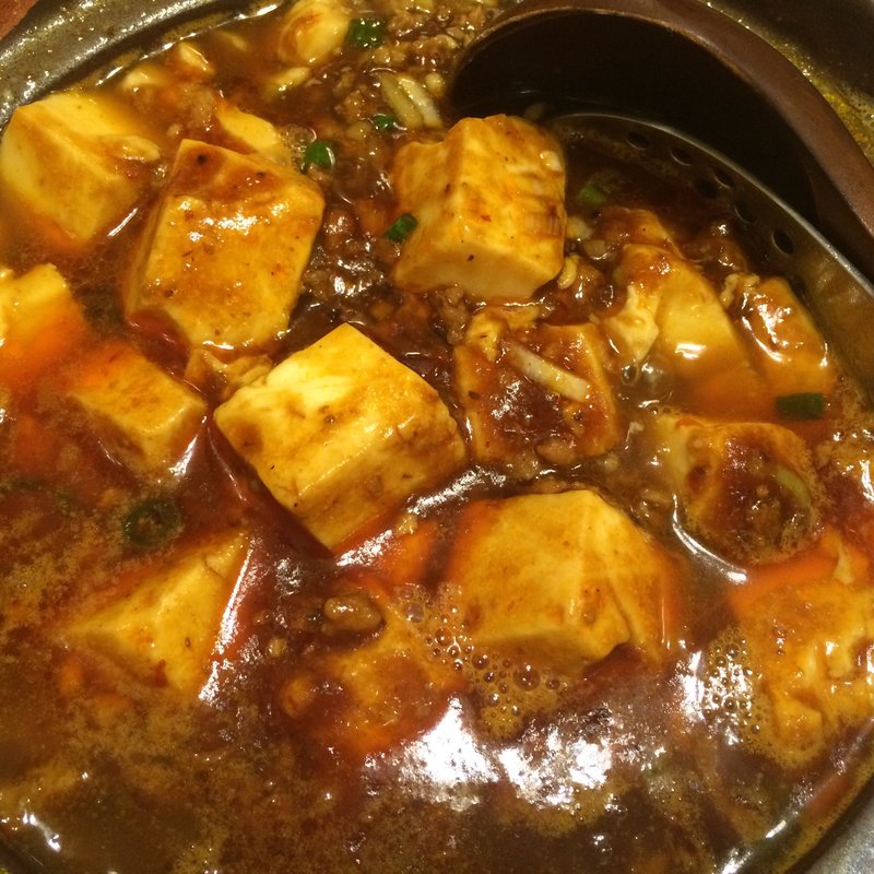 麻婆麺 ハーフ(源来酒家)