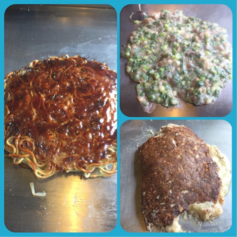 もんじゃ焼き   どろ焼き    もんげ焼き(南風 水島店 )