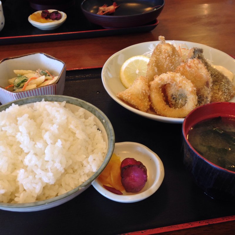 近海フライ定食(厚生食堂 )