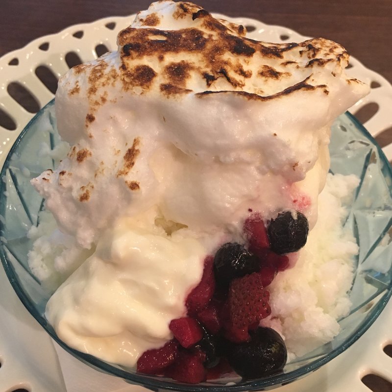 フロマージュブランのカキ氷(CHEESE CRAFT WORKS)