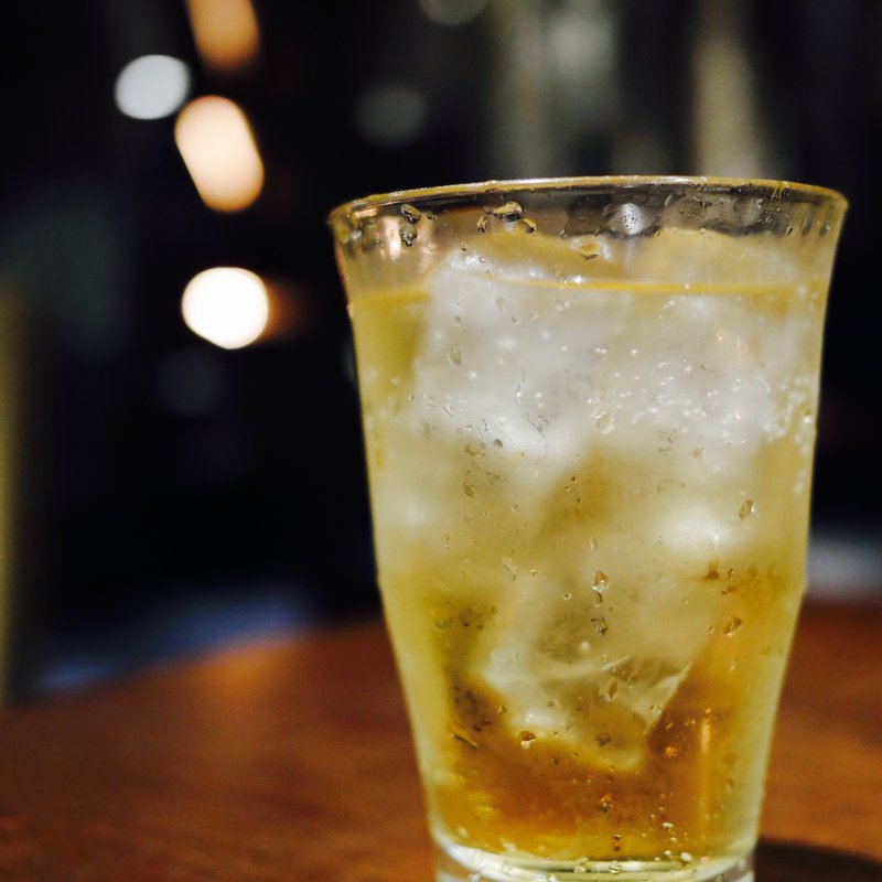 杏子酒のソーダ割り(石庫門　川崎ダイス店)