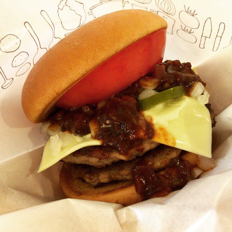 スパイシーダブルバーベキューモスチーズバーガー(モスバーガー吉祥寺サンロード店)