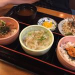 三色御膳(天びん屋 本店 （てんびんや）)