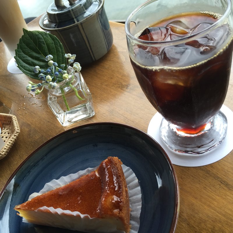 鳥羽国際ホテルチーズケーキセット(五十鈴川カフェ)