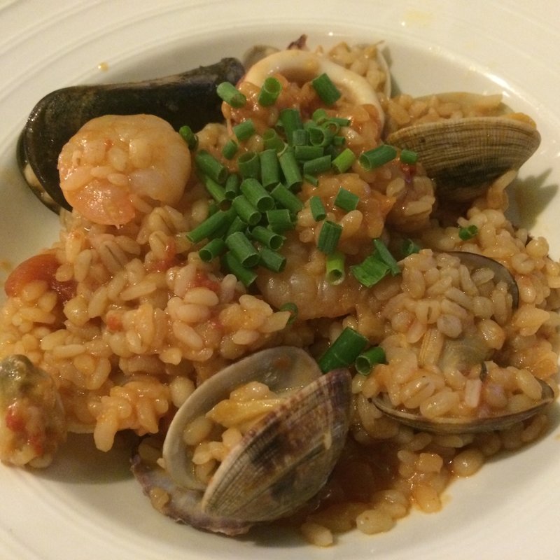 いろいろ魚介のリゾット(テルツォ TERZO3)