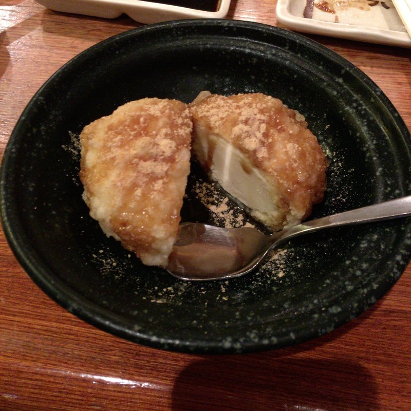 天ぷらアイス(串八 新堀川店 （くしはち）)