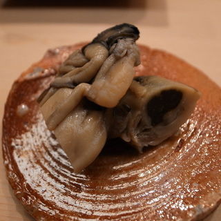 牡蠣の煮付け(日本橋 蛎殻町 すぎた)