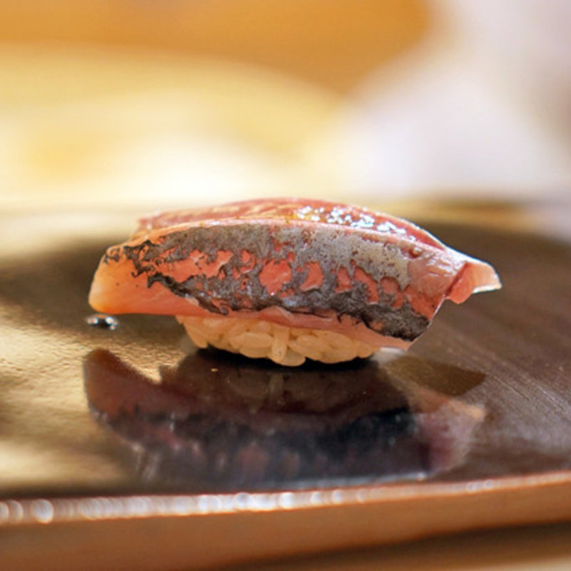 ひかりものの握り(日本橋 蛎殻町 すぎた)