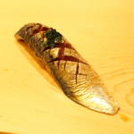 秋刀魚の握り(鮨 なんば )