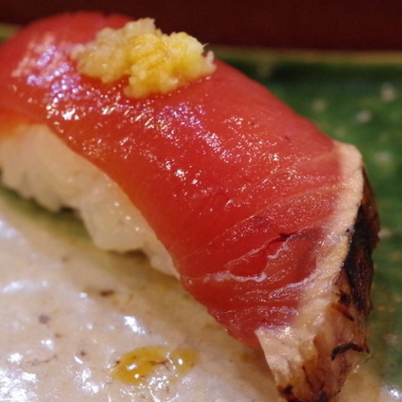 かつおの握り(宮葉)