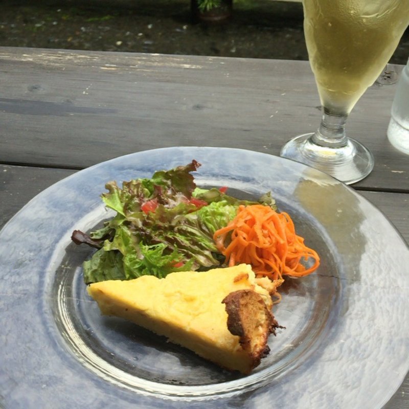 ランチコースのキッシュ(dilettante cafe （ディレッタント カフェ）)