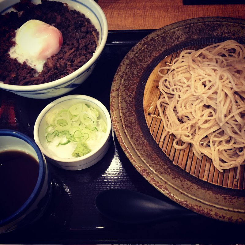 もりそばと会津さくら丼セット(十割そば会 郡山本店 )