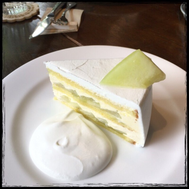 メロンのケーキ(イロドリ （irodori）)