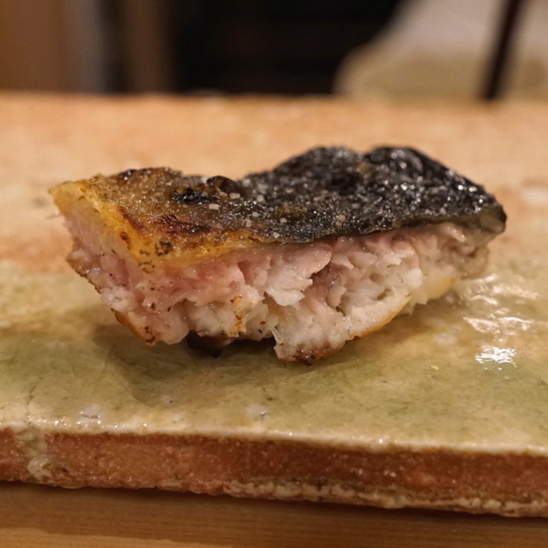 うなぎの握り(東麻布 天本)