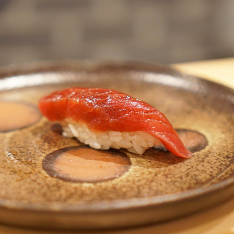 トロの握り(東麻布 天本)