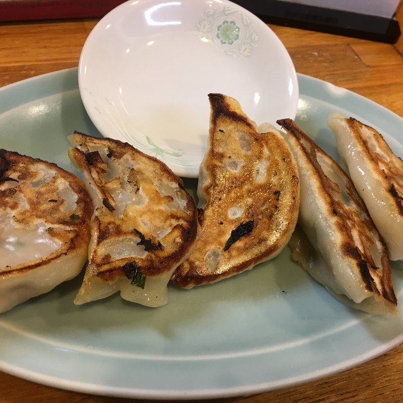 焼き餃子(中華萬来軒)