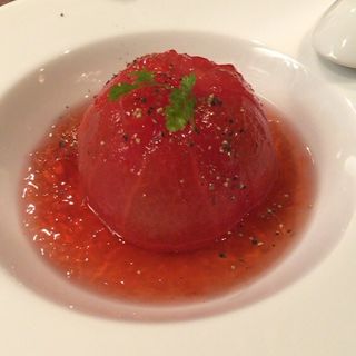 完熟トマトの赤酢ジュレ(大井楼 )
