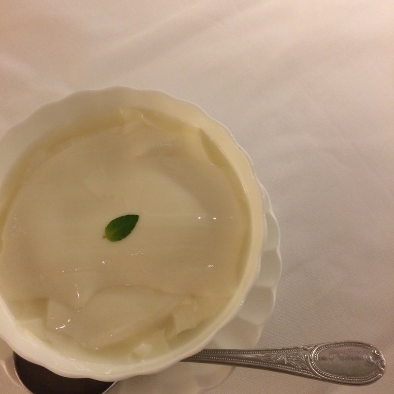 杏仁豆腐(聘珍楼 横浜本店)