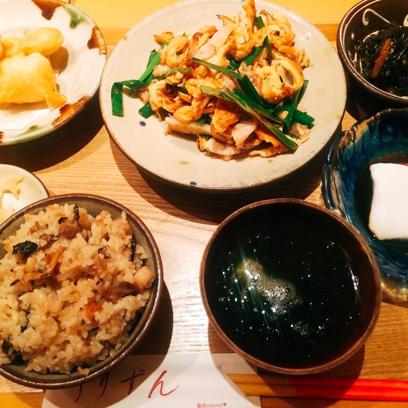 ふーちゃんぷる定食(うりずん渋谷店)