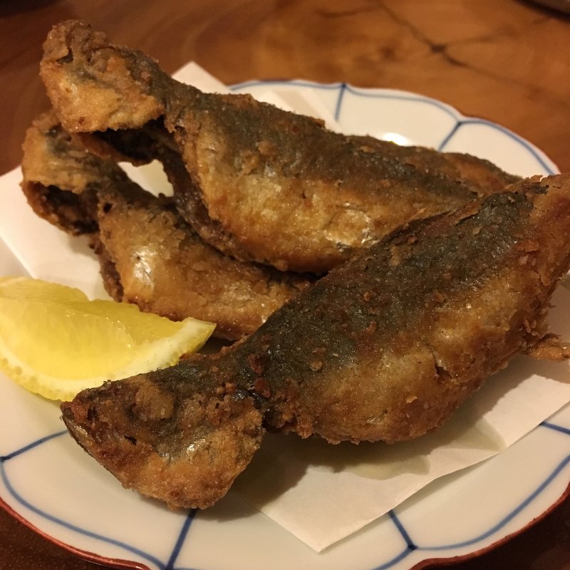 小あじ唐揚げ(企久太)