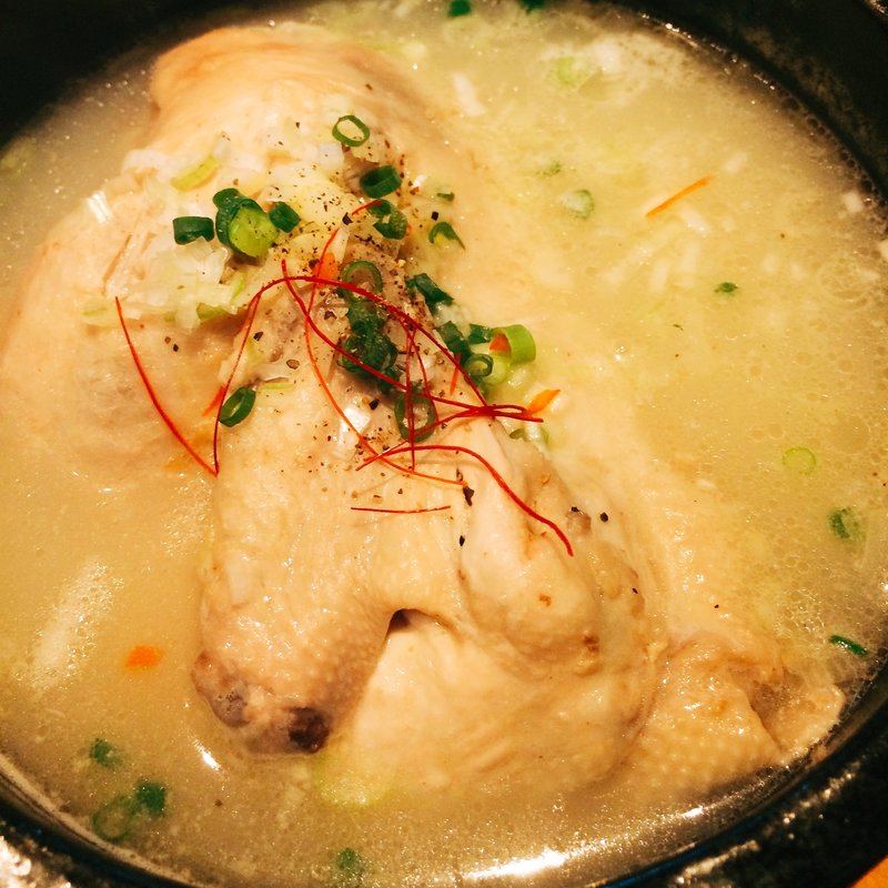 薬膳（韓方）参鶏湯ハーフセット(水刺齋（すらんじぇ）渋谷ヒカリエ)