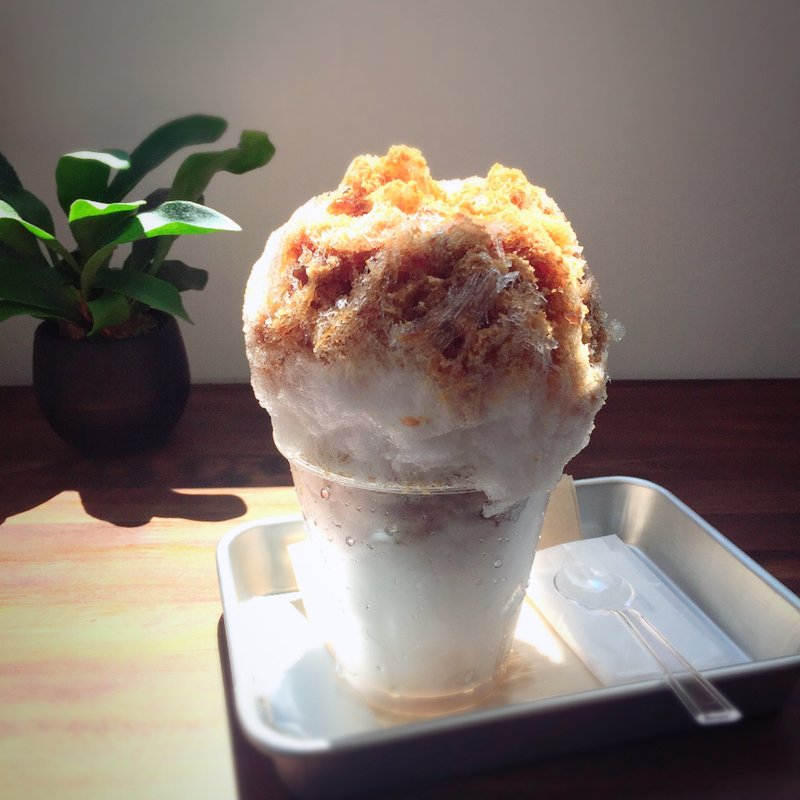 かき氷 黒みつきなこ(mameshiba （まめしばコーヒー）)