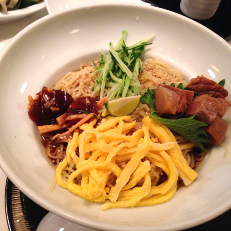 冷やし中華(ラーメン 九月堂 渋谷)