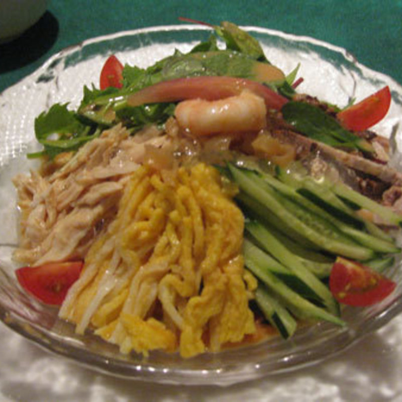 五目冷麺(慶家菜)