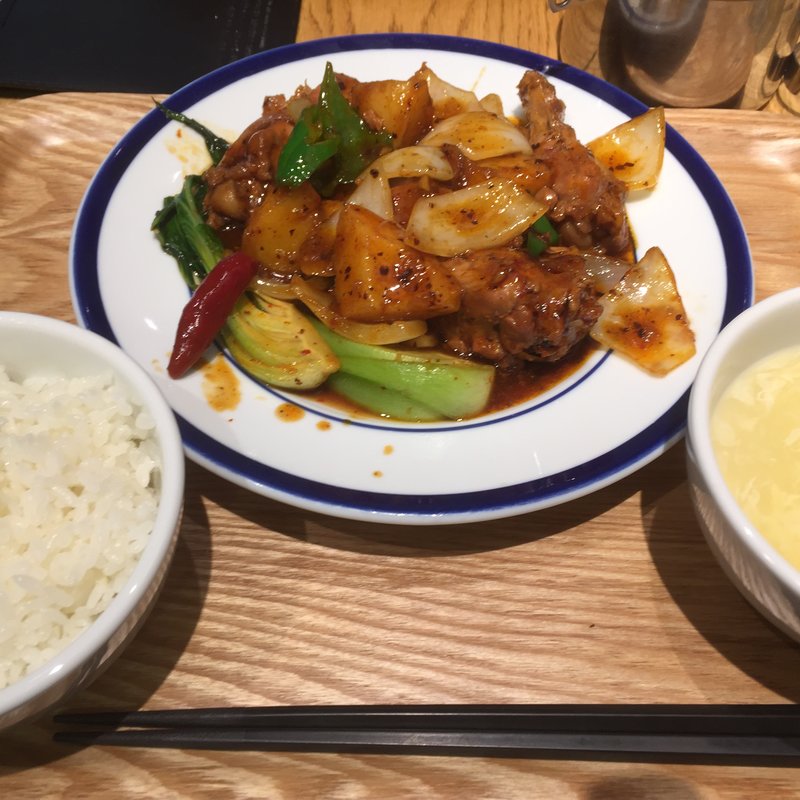 日替わりランチ(紅虎餃子房 汐留シティーセンター店)