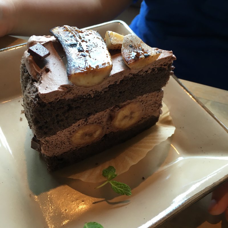 チョコバナナケーキ(VIVA cafe’sta ビバカフェスタ 岡崎)