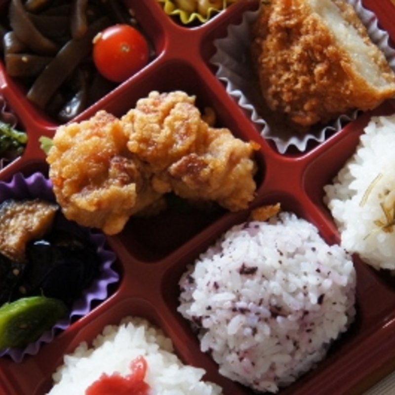 9品日替わり弁当(健康咲かせる手づくり惣菜「咲菜」 JR西宮駅店)