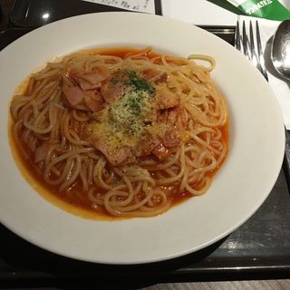 ベーコンのトマトソーススパゲッティ(サンマルクカフェ 狛江店 )