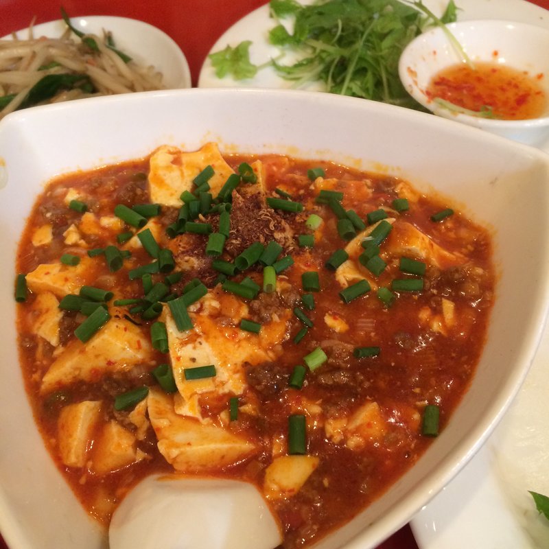 激辛！麻婆豆腐(チャオチャオバンブー 神宮前店)