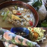 ランチセットのグリーンカレー(chabi)