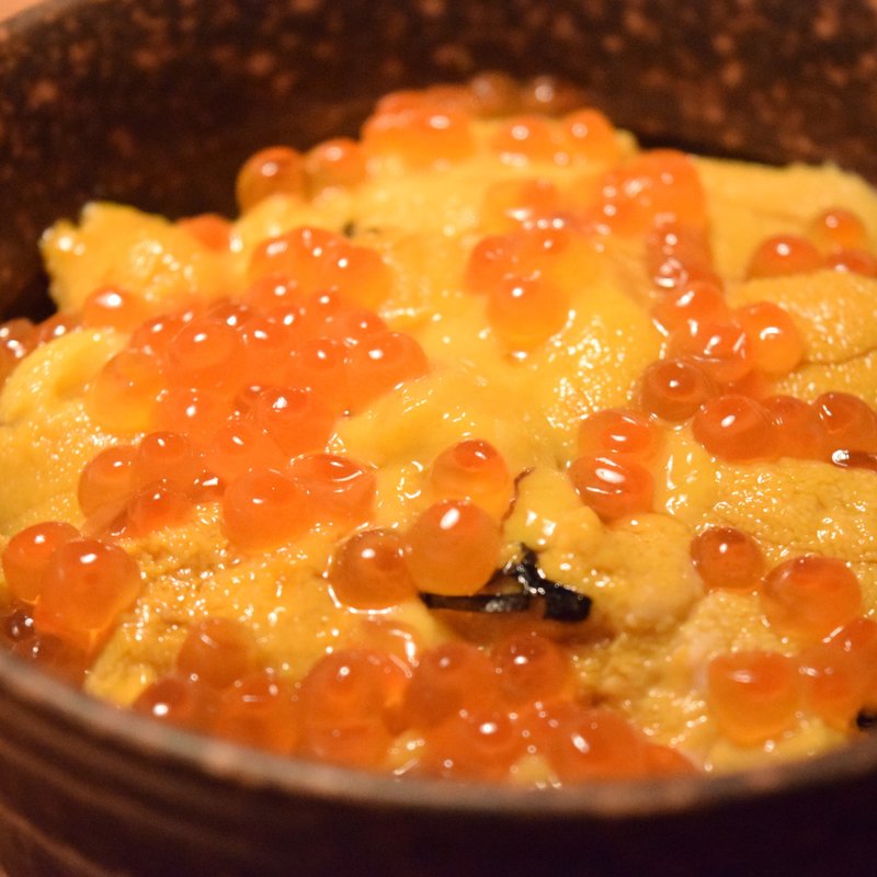 うに・いくら丼(和食 青 代々木上原店)