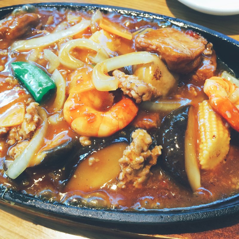 鉄板豆腐(威南記海南鶏飯 日本本店 （Wee Nam Kee Chicken Rice/ウィーナムキーチキンライス）)