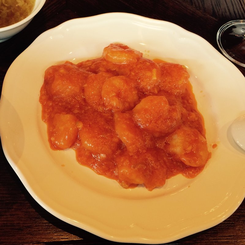 エビチリ(中華料理 頤和園（いわえん）天神店)